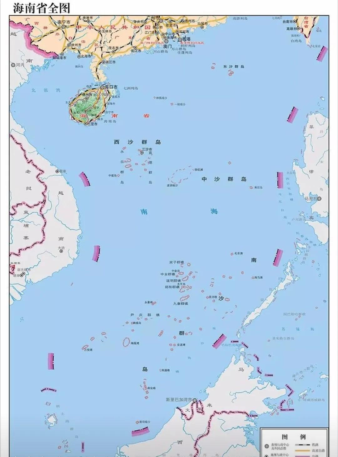 南海地圖高清版大圖，探索神秘的海洋疆域，南海高清地圖大圖，探索神秘海洋疆域之旅