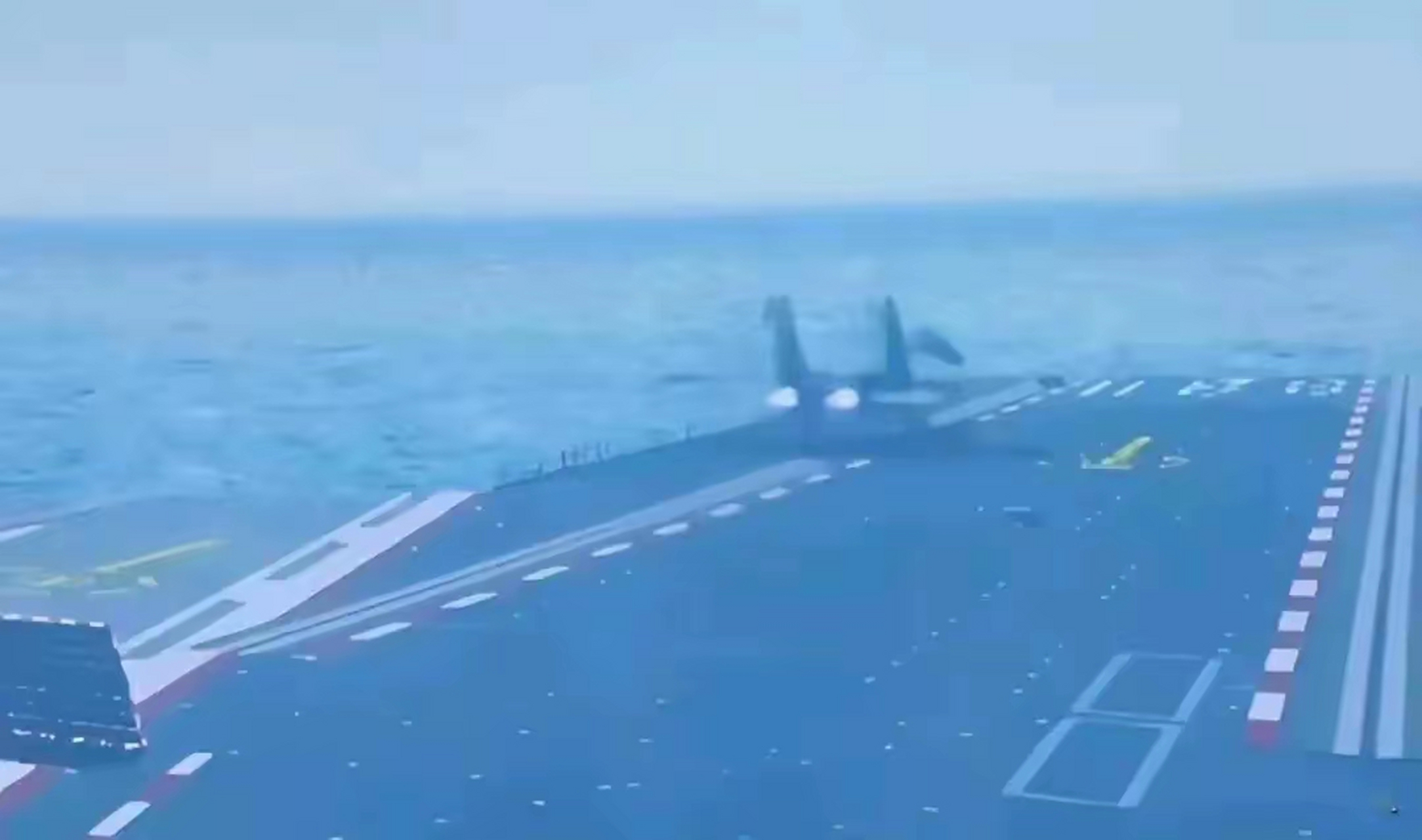 福建艦首次彈射殲-15，揭示中國(guó)海軍邁向新時(shí)代的里程碑事件，福建艦首次彈射殲-15，中國(guó)海軍新時(shí)代的里程碑事件