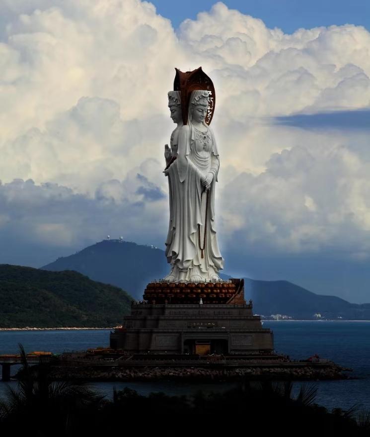 南海觀音，神秘與莊嚴(yán)的海洋圣地，南海觀音，神秘莊嚴(yán)的海洋圣地