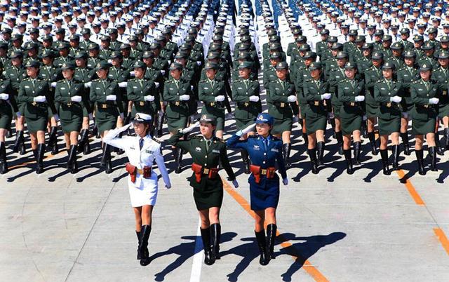 中國女兵儀仗隊，榮耀與力量的象征，中國女兵儀仗隊，榮耀與力量的璀璨象征