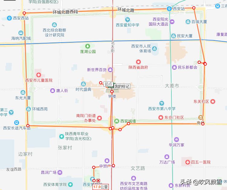 西安鐘樓，古都的標(biāo)志性建筑與歷史文化魅力，古都魅力之西安鐘樓，歷史文化與建筑典范