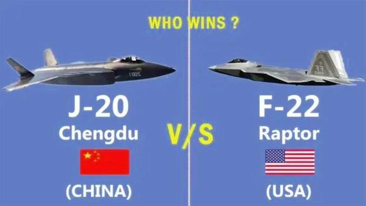 殲-20與F-22空中霸主之爭(zhēng)，誰(shuí)更勝一籌？，殲-20與F-22空中對(duì)決，誰(shuí)主沉??？